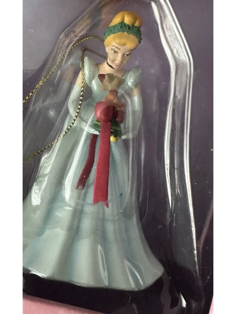 Rare Disney Princess 2007 Ornament Set Complete 8 Ornaments Scholastic Christmas